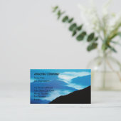 遠い山 名刺 (スタンド正面)