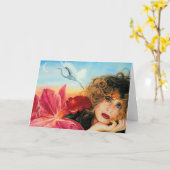 遠い愛-あなたの考えること カード (黄色い花)