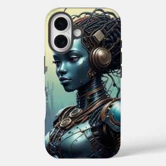 遠い未来から美しいロボット iPhone 16ケース