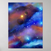 遠い遠くに宇宙 ポスター (正面)