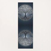 遠い銀河系のヨガのマット生命の樹 ヨガマット (正面)