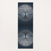 遠い銀河系のヨガのマット生命の樹 ヨガマット (裏面)