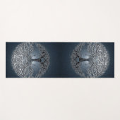 遠い銀河系のヨガのマット生命の樹 ヨガマット (正面(横))