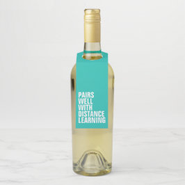 遠おもしろいさ学の贈り物 ボトルネックタグ