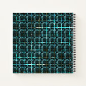 遠くからシアノ魚のスケールを見て、緊密なチェス ノートブック (裏面)