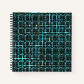 遠くからシアノ魚のスケールを見て、緊密なチェス ノートブック (正面)
