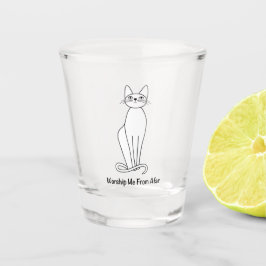遠くから私を拝む。 ショットグラス