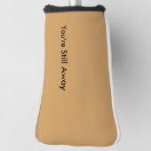 遠くになおもしろいな運搬人カバー-あなたはまだ ゴルフヘッドカバー (回転90)