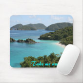 遠くになトランク湾に私を連れて行って下さい!! マウスパッド (マウス)