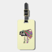 遠くにな夜を踊って下さい ラゲッジタグ (正面縦)