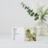 遠くにな妖精-アーサーRackham 名刺 (スタンド正面)