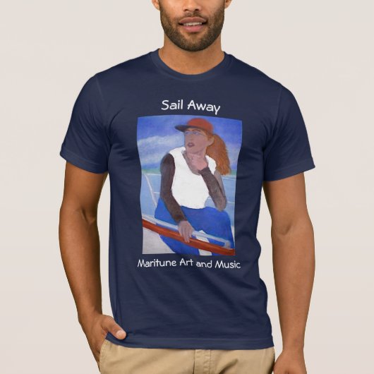 遠くにな帆 Tシャツ (正面)