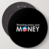 遠くにな投げることあなたのお金 缶バッジ (正面&裏面)