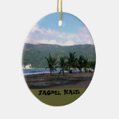 遠くにな海洋 セラミックオーナメント (右)