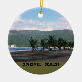 遠くにな海洋 セラミックオーナメント