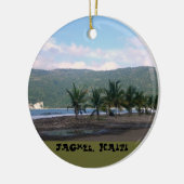 遠くにな海洋 セラミックオーナメント (左)