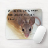 遠くにな猫- mousepad時 マウスパッド (マウス)