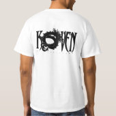 遠くにな苦痛を飲んで下さい Tシャツ (裏面)