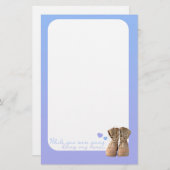 遠くにな間、 便箋 (正面/裏面)