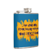 遠くにな1杯の飲み物… フラスク (右)