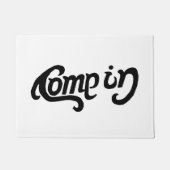 遠くになIn/Goを来て下さい ドアマット (正面)