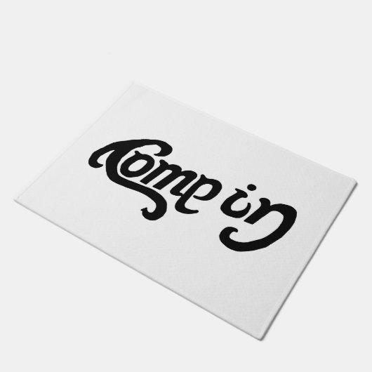 遠くになIn/Goを来て下さい ドアマット (アングル)