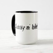 遠くになn'bile yirのheid! マグカップ (正面左)