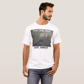 遠くになTシャツを得た1つ Tシャツ (正面フル)