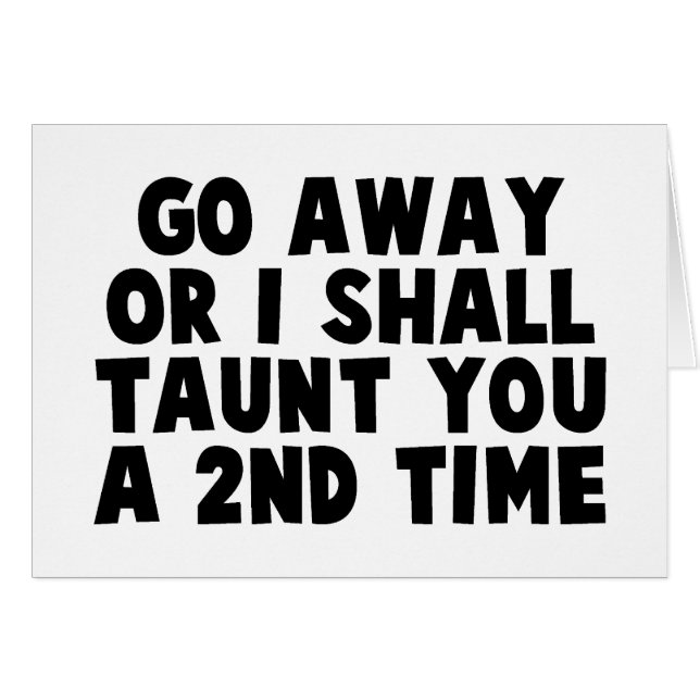 遠くにに嘲笑は行きます (正面横)