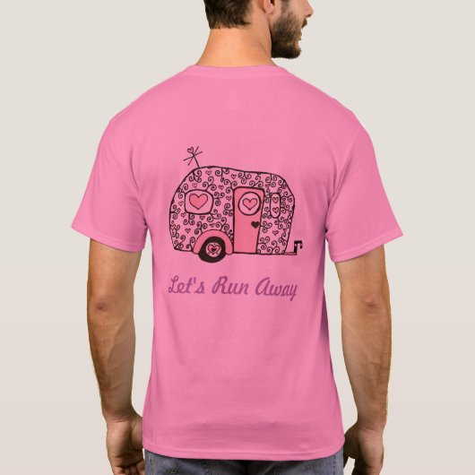 遠くにに広がろう Tシャツ (裏面)