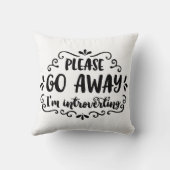 遠くにに、私は内に向けています行きます クッション (裏面)