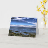 遠くにカード カード (黄色い花)