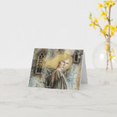 遠くに カード (黄色い花)