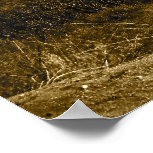 遠くに ポスター (角)