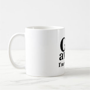 、遠くに、私はです考える行きます コーヒーマグカップ