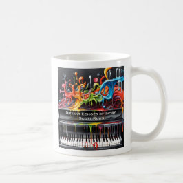 遠くのアイボリーカバーアート コーヒーマグカップ