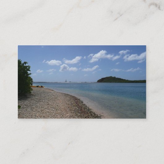 遠くのヨット 名刺 (裏面)