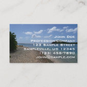 遠くのヨット 名刺 (正面)