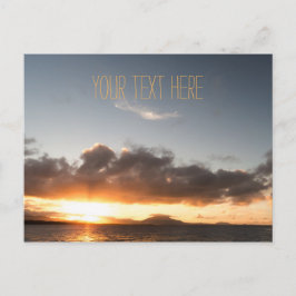 遠くの夕日 |ドミニカ共和国 ポストカード