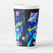 遠くの夢の軌道 カフェラテマグ (正面)