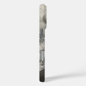 遠くの宇宙を周回する未来的な惑星ステーション Case-Mate iPhoneケース (裏面 / 右)