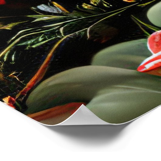 遠くの庭 ポスター (角)