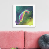 遠くを見つめる馬 キャンバスプリント (インサイチュ (リビング))