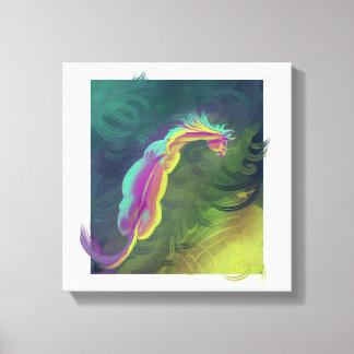 遠くを見つめる馬 キャンバスプリント