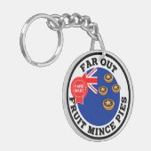 遠くニュージーランドフルーツミンスパイ キーホルダー (正面左)