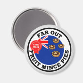 遠くニュージーランドフルーツミンスパイ マグネット (正面/裏面)