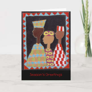 遠く挨拶状からの人 シーズンカード