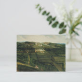 遠く離れたコーフェ城の眺め ポストカード (スタンド正面)