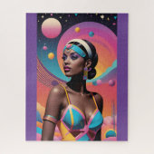 遠く離れた地平と見知らぬ天国 ジグソーパズル (縦)