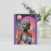 遠く離れた地平と見知らぬ天国 ポストカード (スタンド正面)